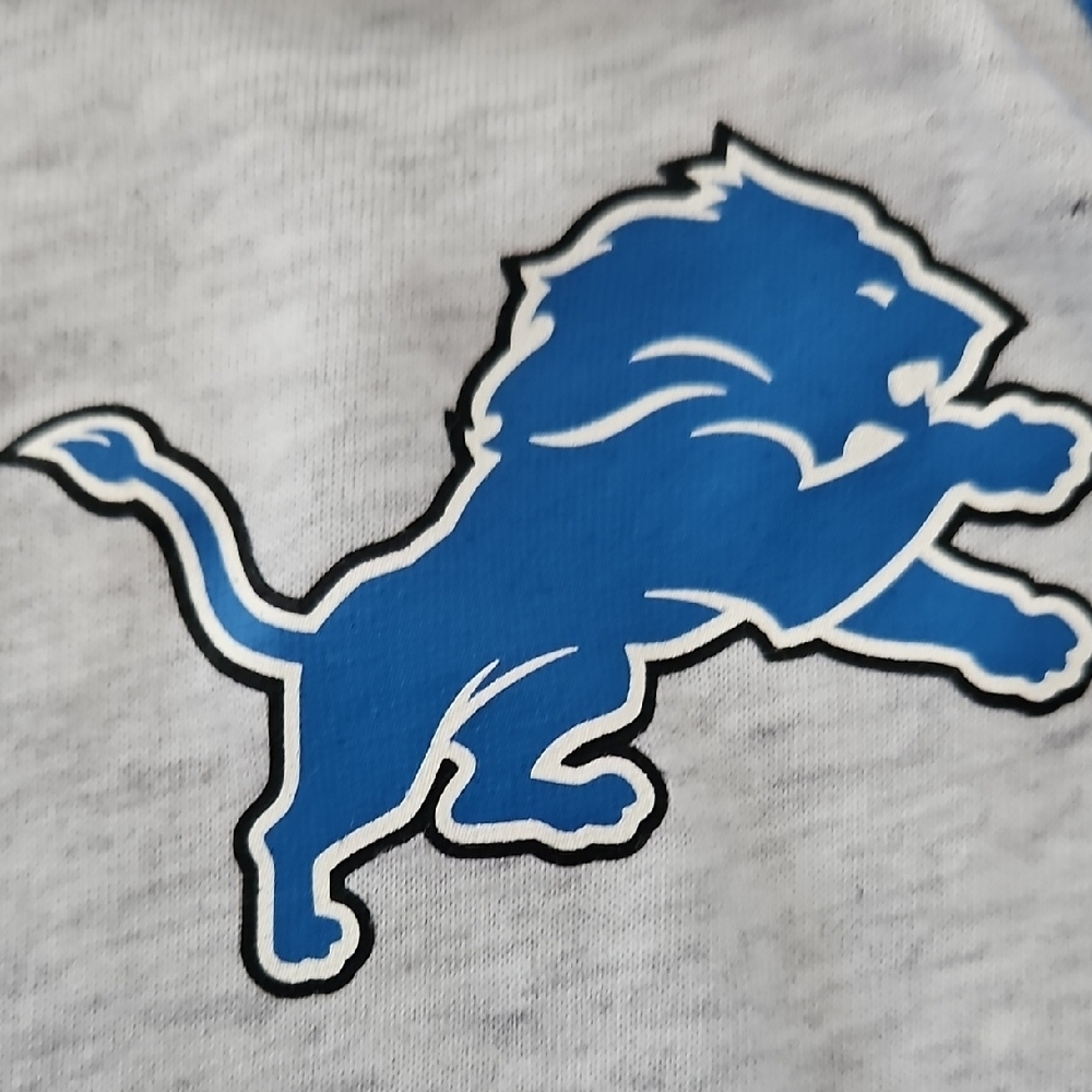 Detroit Lions Nike 3/4 Sleeve Raglan Tee - Picture 5 of 10